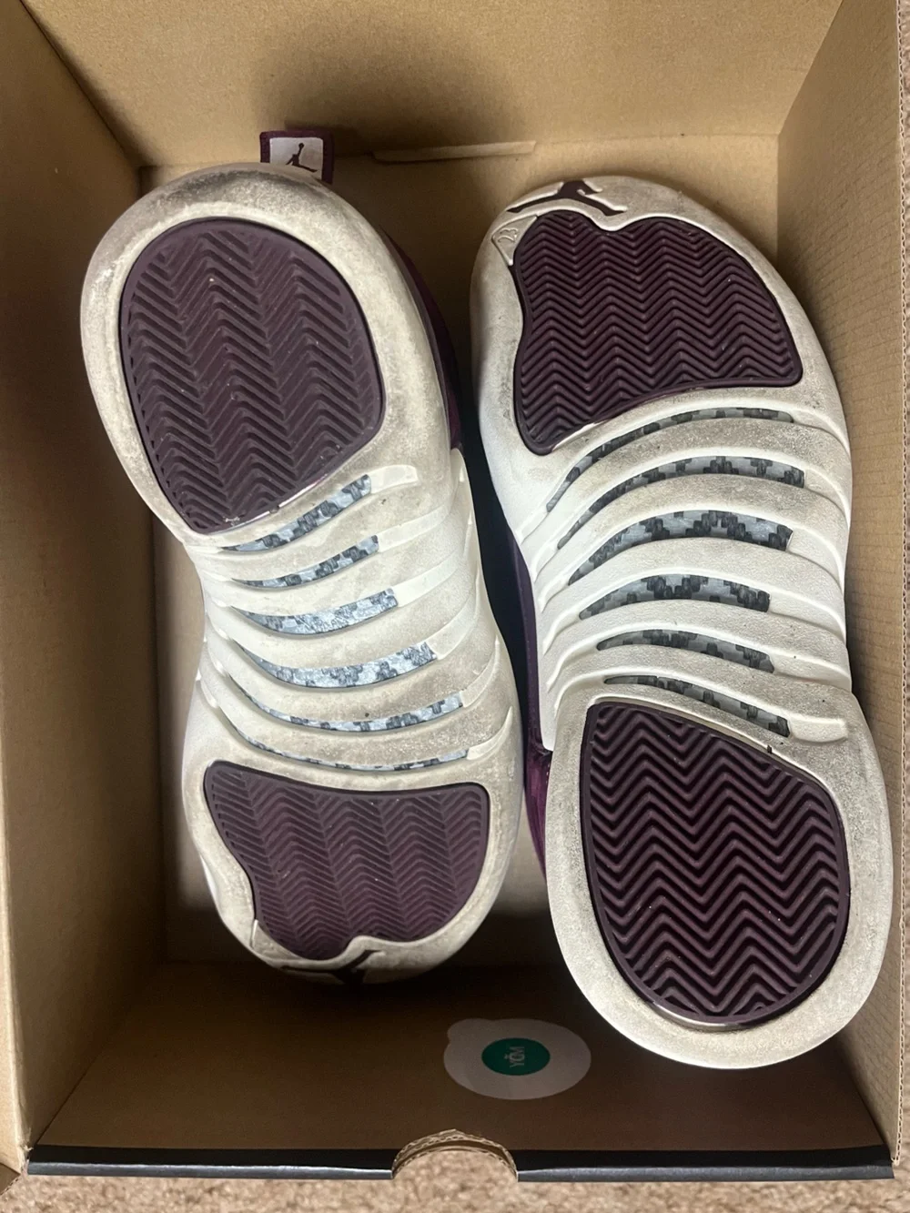 Jordan size air